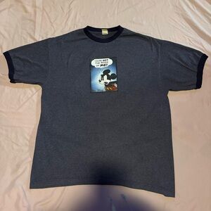 Walt Disney Mickey Mouse Men's Graphic T-Shirt “You’re not the boss of me!”